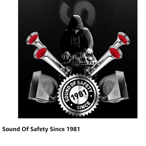 NEW Trumpet Car Horn Set High Low Tone 12 Volt Universal Fit Original 60B Series - Picture 8 of 15